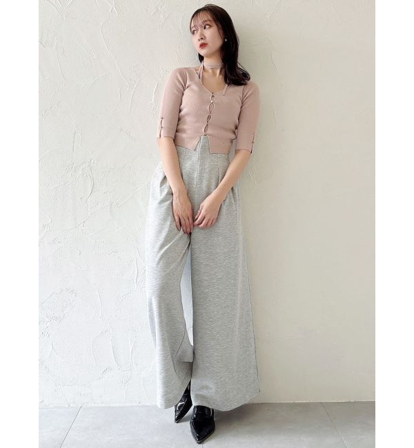 dazzlin「ハイウエストワイドパンツ」|その他|