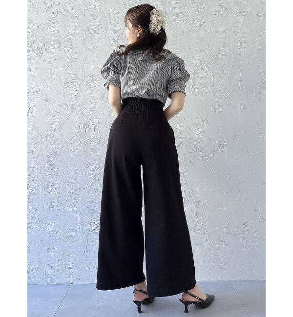 dazzlin「ハイウエストワイドパンツ」|その他|