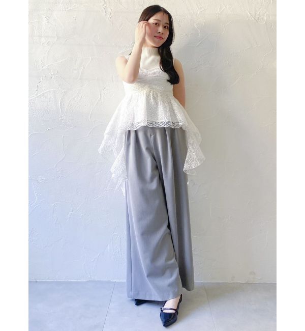 dazzlin「ハイウエストワイドパンツ」|その他|