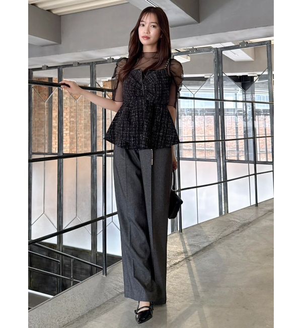 dazzlin「バリエーションワイドパンツ」|その他|