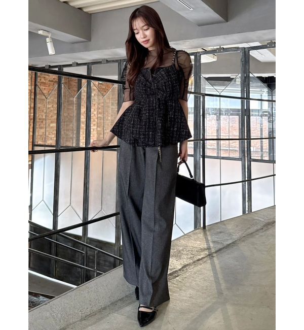 dazzlin「バリエーションワイドパンツ」|その他|