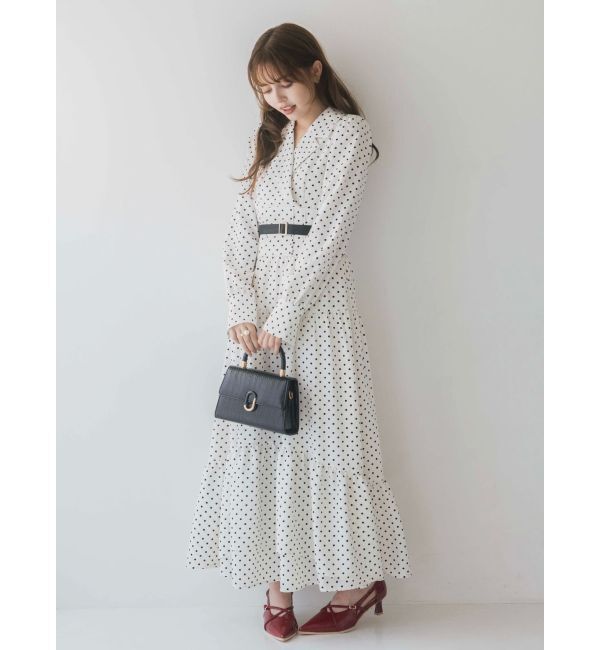 dazzlin「テーラーカラーコルセットワンピース」|ワンピース|