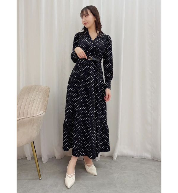 dazzlin「テーラーカラーコルセットワンピース」|ワンピース|