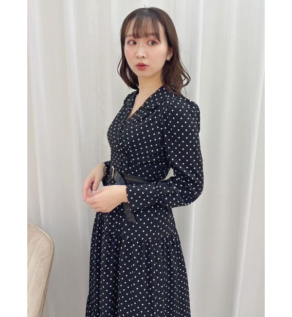 dazzlin「テーラーカラーコルセットワンピース」|ワンピース|