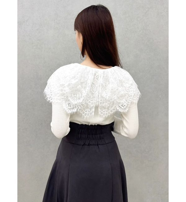 dazzlin「レースケープバックルワンピース」|ワンピース|