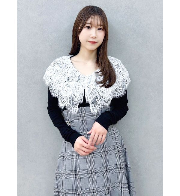 dazzlin「レースケープバックルワンピース」|ワンピース|