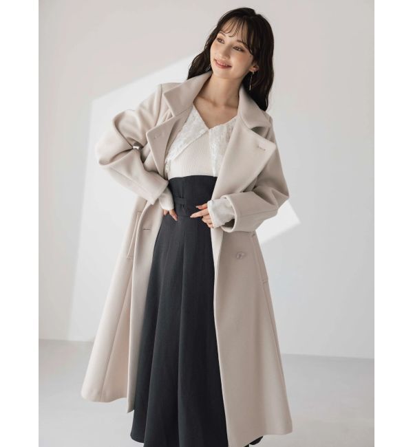 dazzlin「レースケープバックルワンピース」|ワンピース|