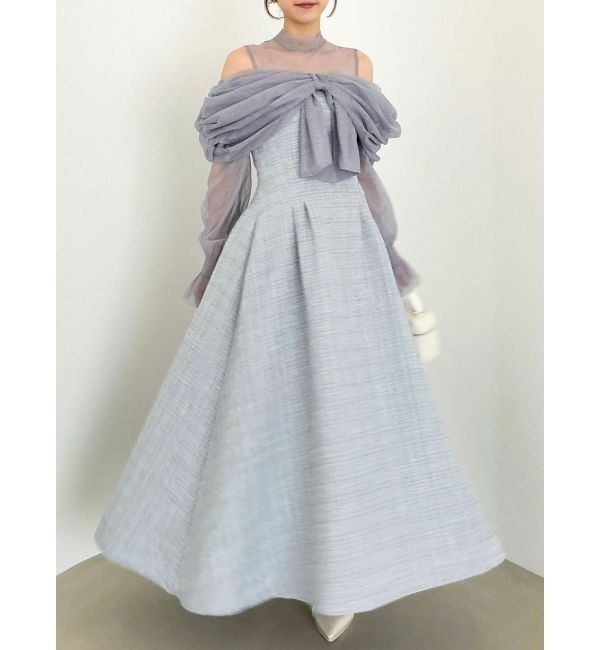 dazzlin「【追加生産分】ビッグリボンドレス」|ドレス|