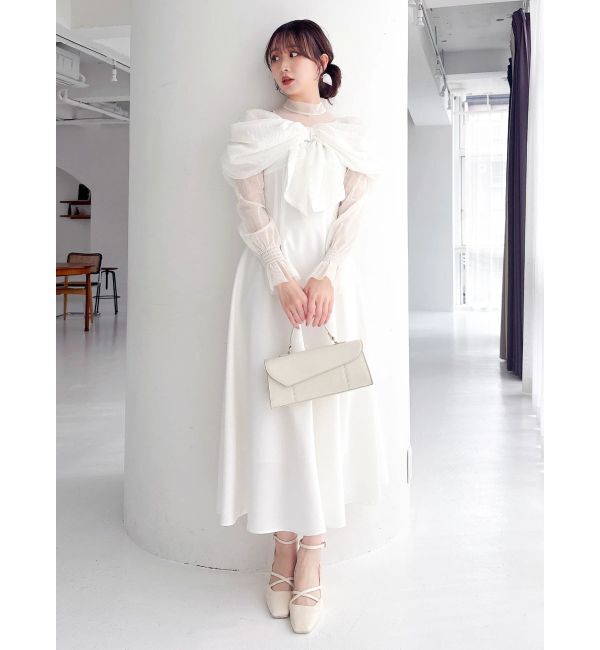dazzlin「【追加生産分】ビッグリボンドレス」|ドレス|