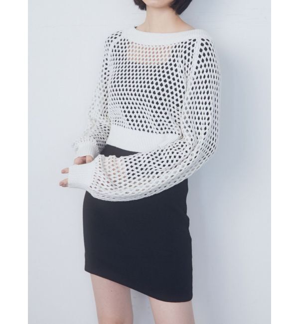 EMODA「クロシェニットワンピース」|ワンピース|