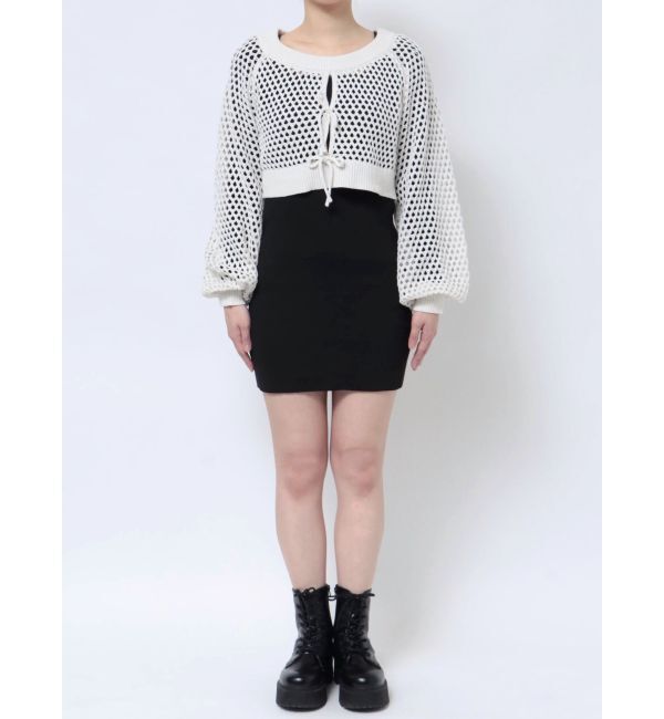 EMODA「クロシェニットワンピース」|ワンピース|