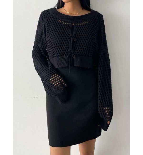 EMODA「クロシェニットワンピース」|ワンピース|