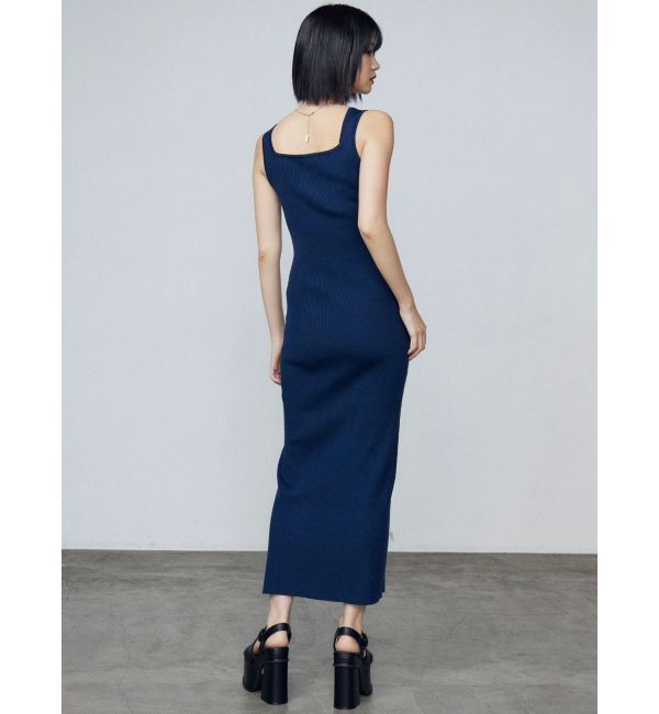 EMODA「リブスリットマキシニットワンピース」|ワンピース|