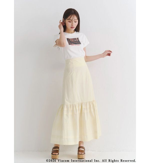 MERCURYDUO「タックティアードスカート」|スカート|