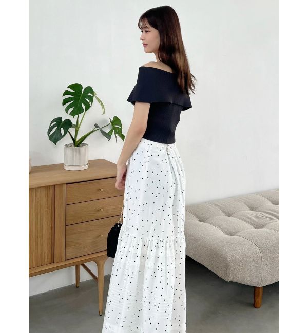 MERCURYDUO「タックティアードスカート」|スカート|