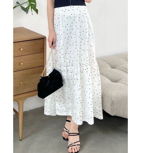 MERCURYDUO「タックティアードスカート」|スカート|