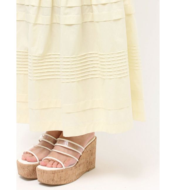 MERCURYDUO「タックティアードスカート」|スカート|