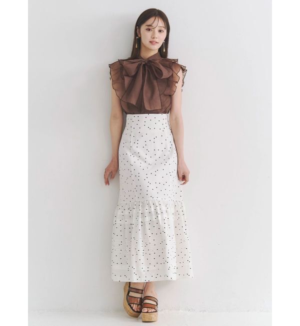 MERCURYDUO「タックティアードスカート」|スカート|