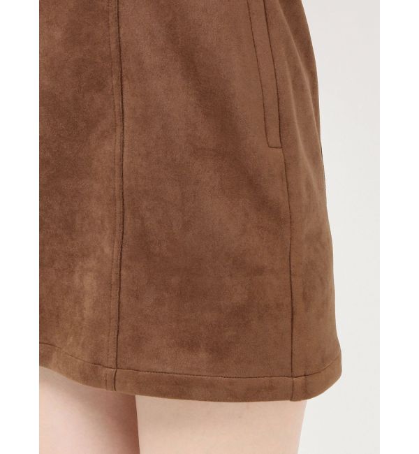 MURUA「フェイクスェードタンクワンピース【セットアップ着用可】」|ワンピース|