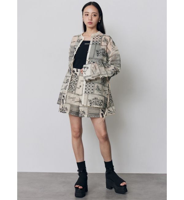 MURUA「タックレースショートパンツ【セットアップ着用可】」|その他|