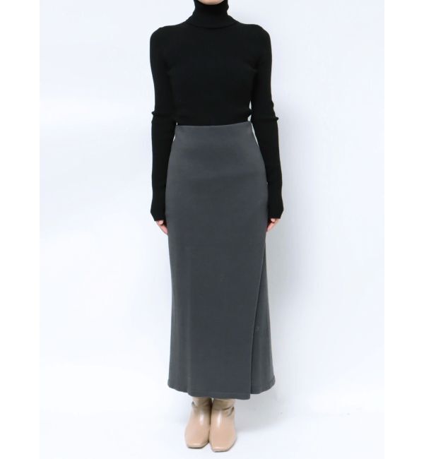 LAGUNAMOON「ラップデザインタイトニットスカート」|ニット・セーター|