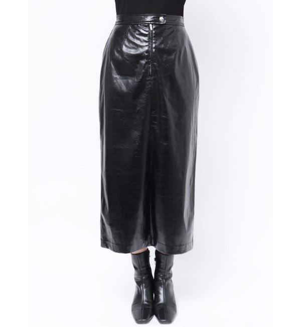 LAGUNAMOON「メタリックタイトスカート」|スカート|