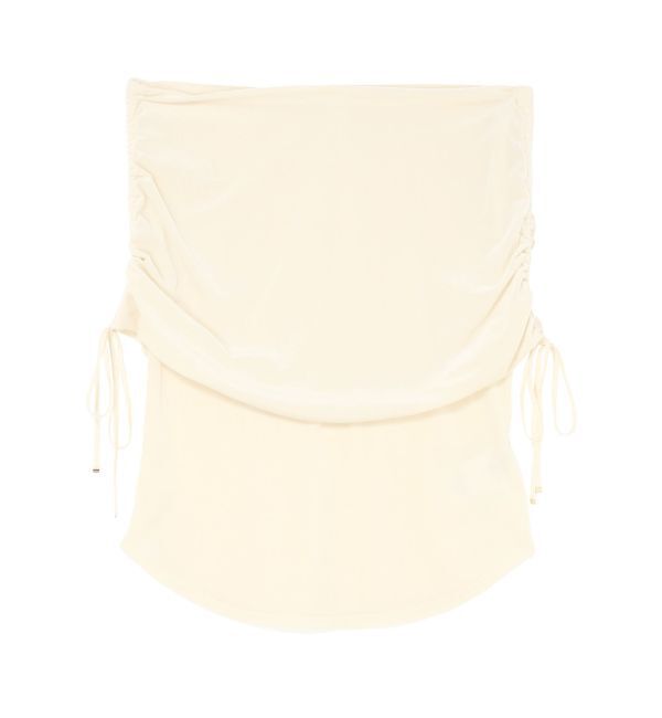 LAGUNAMOON「ライトベロアオフショルトップス」|Tシャツ・カットソー|