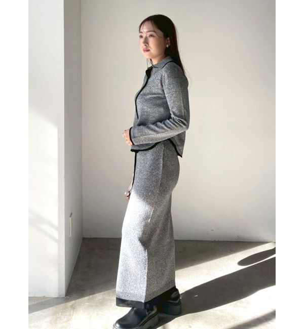 LAGUNAMOON「レイヤードデザインニットセットアップ」|ワンピース|