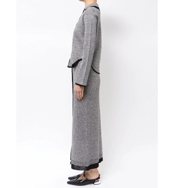 LAGUNAMOON「レイヤードデザインニットセットアップ」|ワンピース|