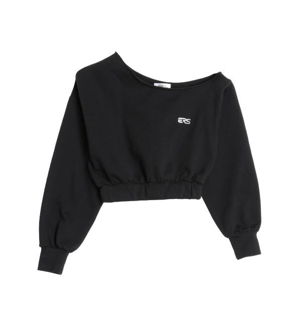 EVRIS「ワンショルダースウェットトップス【セットアップ着用可能】」|スウェット・ジャージ|