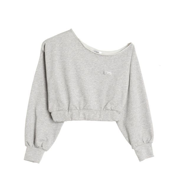 EVRIS「ワンショルダースウェットトップス【セットアップ着用可能】」|スウェット・ジャージ|