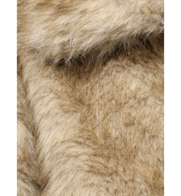 EVRIS「フェイクファーショートブルゾン」|ブルゾン・スタジャン|