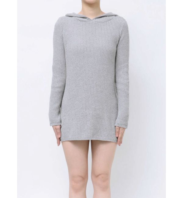 jouetie「ポイントファーモールニットワンピース」|ワンピース|
