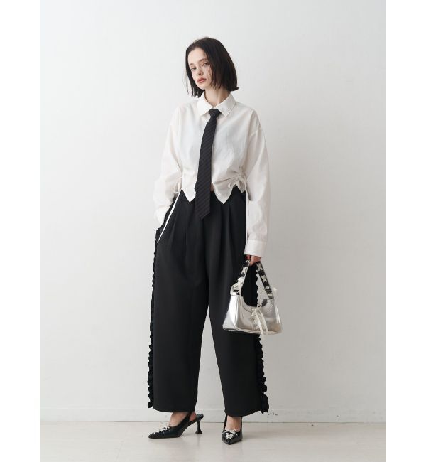 jouetie「バレルレッグフリルトラックパンツ」|その他|