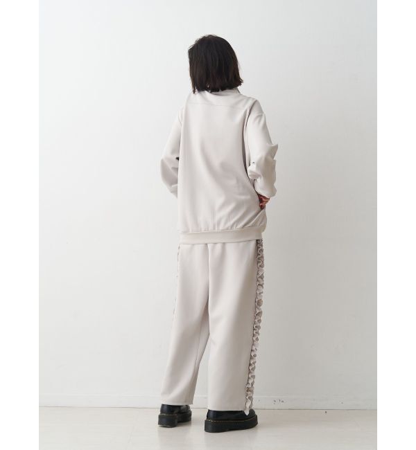 jouetie「バレルレッグフリルトラックパンツ」|その他|