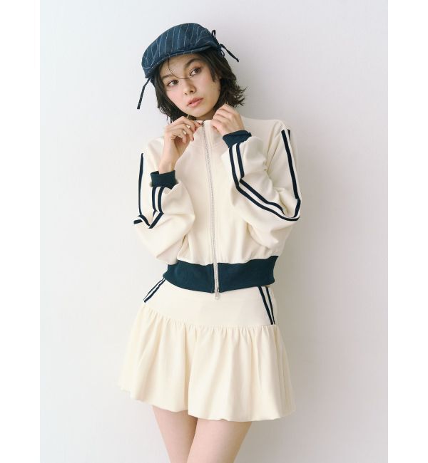 jouetie「バイカラートラックジャケット【セットアップ対応】」|その他|