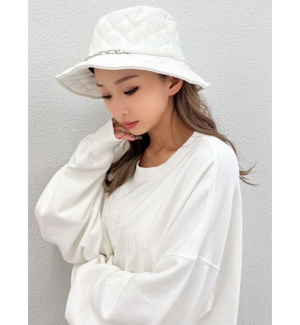 GYDA「Quilting GGチェーン バケットハット」|ハット|