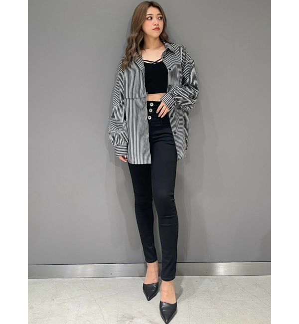 GYDA「GYDAプレート2wayシャツ」|シャツ・ブラウス|