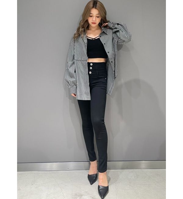 GYDA「GYDAプレート2wayシャツ」|シャツ・ブラウス|