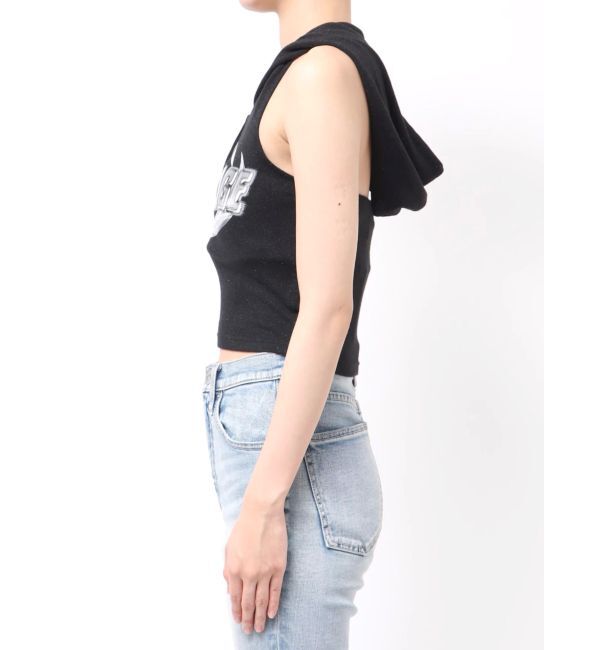 GYDA「ELMIRAGEベアフーディートップス」|Tシャツ・カットソー|