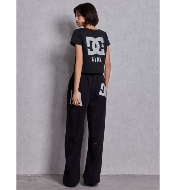 GYDA「GYDA&times;DC SPARKLE LOGOショートTシャツ」|Tシャツ・カットソー|