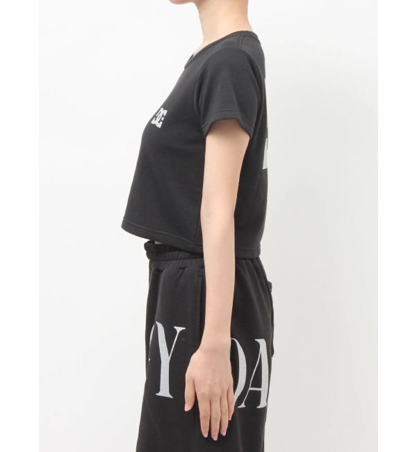 GYDA「GYDA&times;DC SPARKLE LOGOショートTシャツ」|Tシャツ・カットソー|