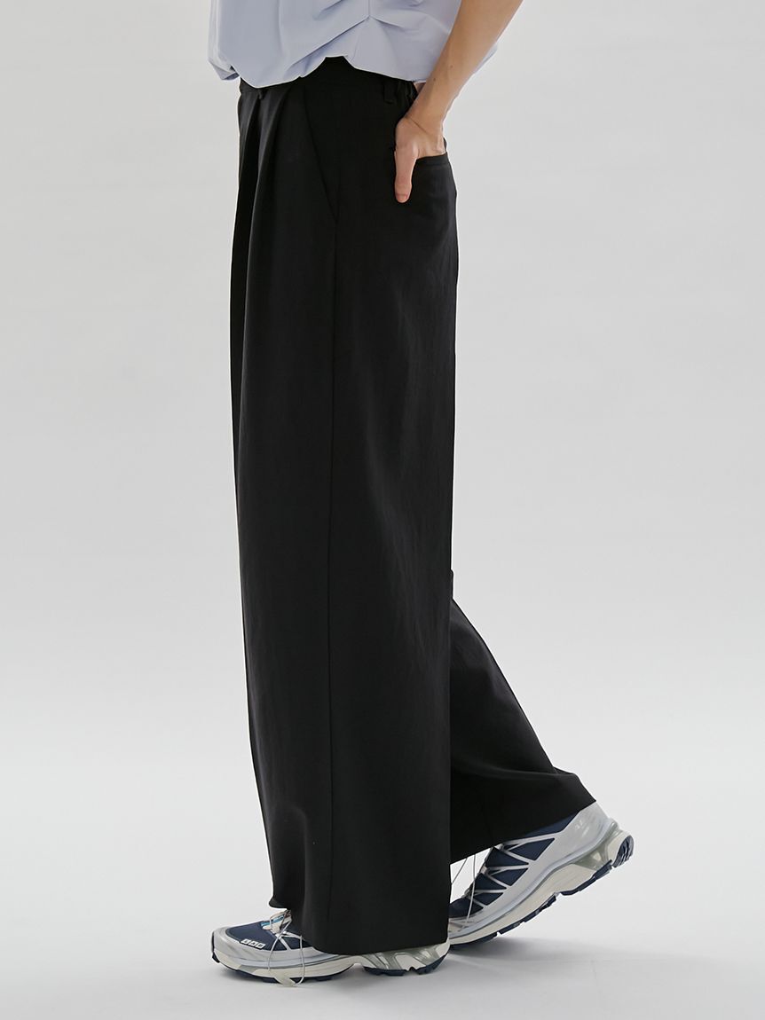 emmi atelier「2タックワイドパンツ【セットアップ対応】」|チノ|