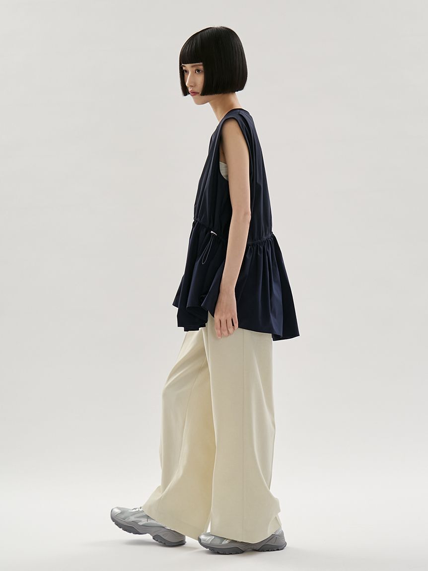 emmi atelier「2タックワイドパンツ【セットアップ対応】」|チノ|