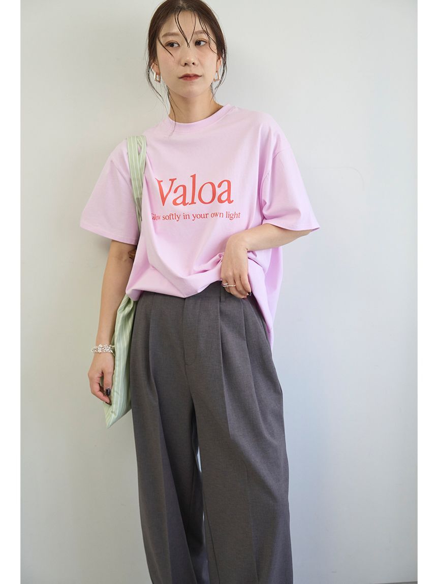 emmi atelier「2タックワイドパンツ【セットアップ対応】」|チノ|