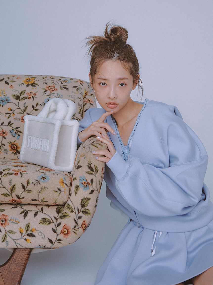 FURFUR「【WEB・一部店舗限定カラー】ロゴ刺繍ポンチパーカー」|パーカー|