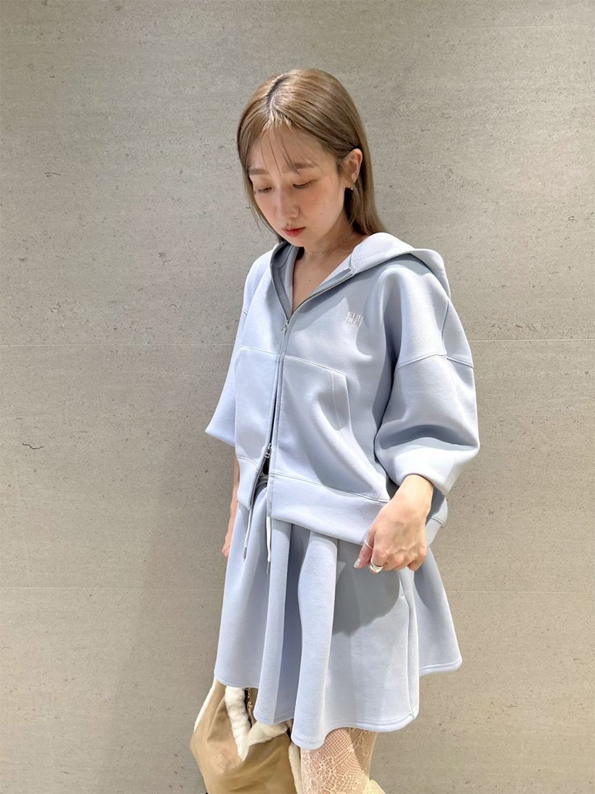 FURFUR「【WEB・一部店舗限定カラー】ロゴ刺繍ポンチパーカー」|パーカー|