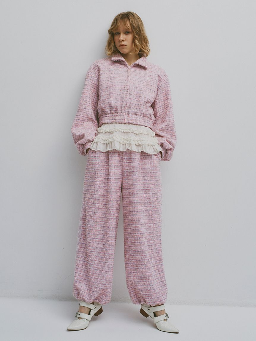 FURFUR「ツイーディトラックブルゾン」|ブルゾン・スタジャン|