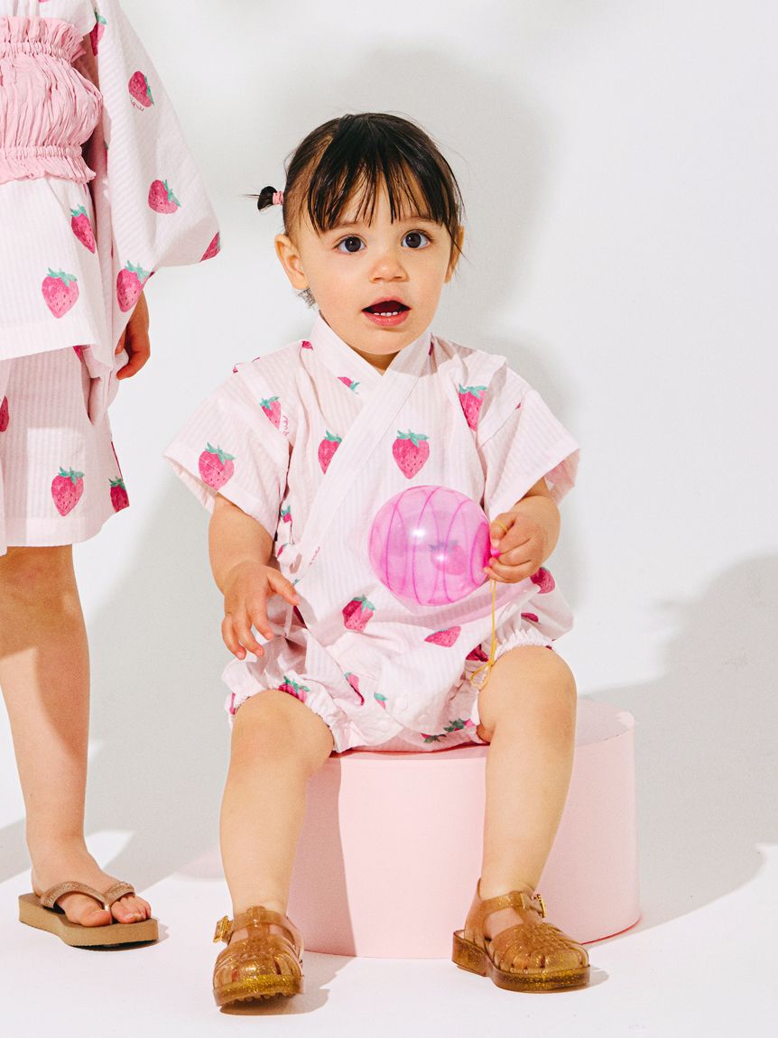 GELATO PIQUE KIDS & BABY「【BABY】甚平」|ロンパース|PNK