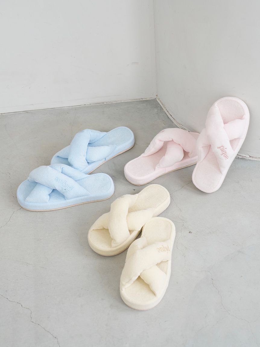 gelato pique「パイルルームシューズ」|ルームシューズ|